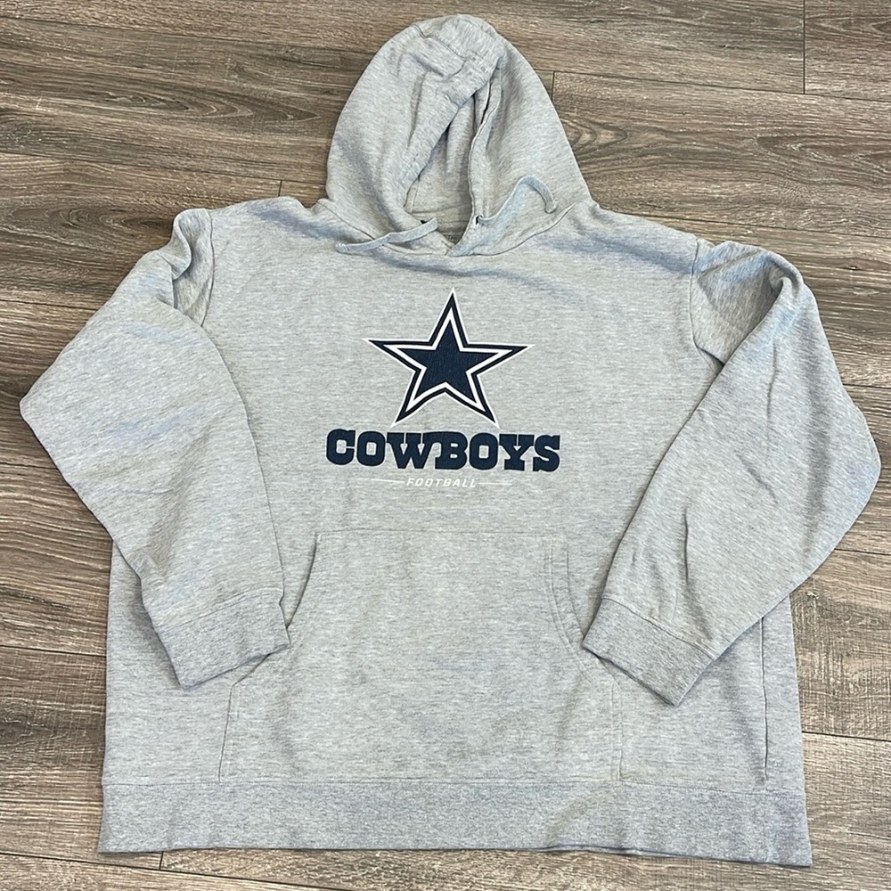 COWBOYS Hooded Kangaroo pocket sweatshirt